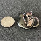 Cute Cat Kitties Metal Brooch Pin Pinback  47982