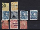 Venezuela  1879  Scott 49 To 57  Set Complete  All Courrier  Average  Ebv1086