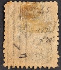 Undated South Australia 3-pence On 4d Dp Ultramarine S f Stamp Too Late O p Used