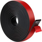 Adhesive Rubber Strips  1 5 W X 1 8 T X 180 L  Black Neoprene Roll  Gasket