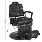 New Black Vintage All Purpose Reclining Hydraulic Barber Chair Salon Beauty Spa