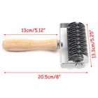 Dough Lattice Roller Cutter Stainless Cookie Pastry Roller Cutter Baking Tool Us