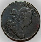 1801 Draped Bust Large Cent - Error Fraction - 1 000  s-223  - Us 1c Copper Coin