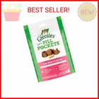 Greenies Feline Pill Pockets For Cats Natural Soft Cat Treats  Salmon Flavor  1 
