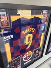 Luis Saurez Autographed Framed Jersey Coa World Cup    