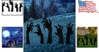 5 Pack Halloween Black Hands Yard Signs With Stakes Scary Silhouette Hallowee   