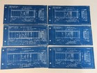 Pennsylvania Railroad Prr Box Car X43-x61 Lot Of 40 Blueprint Tracing Diagrams