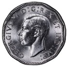 Canada  1944 George Vi Five Cent  5 Cent  Pcgs Ms 66  11 532 784 Mintage 