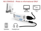 New Replacement Power Adapter Sensor Bar Hdmi Av Converter Cords Set Kit For Wii