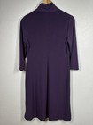 Motherhood Maternity Dress Womens Medium Empire Waist Stretch Jersey 3 4 Sleeve