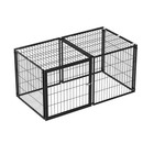 48  Heavy Duty Dog Crate Kennel Pet Cage With Top Playpen Indoor For Medium 