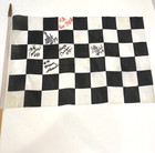 Autographed Signed Nascar Checkered Flag   Dale Earnhardt Winston Cup Flag -lot-