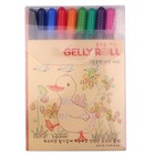 Gelly Roll Blister Card Gel Ink Pen 10-piece Set  Sakura Pens Fine Point 0 6mm