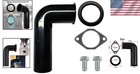 Compact Drain Elbow Kit For Garbage Disposals - Includes Flange And Screws