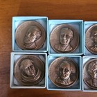 Lot Of 12 Bronze Misc Presidential Art Medals Inc Medallic Art Co 