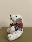 Coca-cola Bean Bag Plush Toy Polar Bear Vintage Collectible Stuffed Animal Nwt