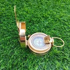 New Handmade Vintage Brass Military Compass Designer Prismatic Pocket Compass