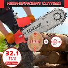 12  Cordless Chainsaw 21v Brushless Electric Handheld Chain Saw  battery Charger