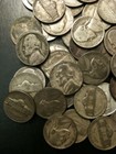 1942-1945 Silver Wartime Jefferson Nickel P D S  1  Us Coin 5 Cent Dollar Vg-xf