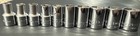 Nos Vintage Wright Tool 3 8    Metric Std 10pc Socket Set 6mm - 17mm Minus 12 14mm