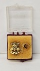 Vintage 10k Gold Tau Kappa Epsilon Tke Fraternity Pin Skull   Crossbones Omega