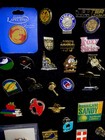 Lot Of 80 Vintage modern Various Mixed Lapel Pins Pinbacks