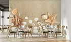 3d Beach Starfish G6445 Wallpaper Wall Murals Removable Self-adhesive Honey