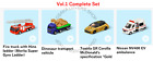 Mcdonalds X Takara Tomy Tomica Set Happy Meal Toy Limited Japan New 2024