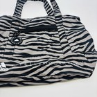 Adidas By Stella Mccartney Zebra Print Tote Bag