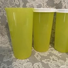 Lot Of 4 Tupperware Tumblers 9oz 2 Lids New