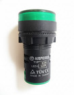 L22 Ati Green Led Pilot Panel Indicator Light 22mm 220v Ac   pack Of 2 