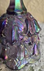 Fenton Carnival Glass Temple Bell Lavender  Lilac   Pink  1980 s   20 