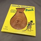 Vtg Australian Aussie Genuine Kangaroo Scrotum Lucky Coin Pouch Souvenir