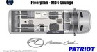 2023 American Coach Patriot Md4 Mercedes Benz Sprinter Diesel Rv With Extras
