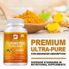 Turmeric Curcumin With Bioperine 1500mg High Absorption Triple Strength Capsules