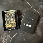 Zippo Lighter Os Silver Gold 3d Dragon Red Eye 2014 Collectible Mythical New Box