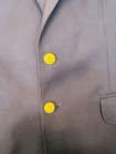 J g  Hook Blazer Youth Size 14 Purple Gold Anchor Buttons Wool Blend Jacket