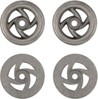 4pcs Mining Ore Car Small Track Mine Cart Wheel Cast Iron For Lg 7 1 4 Dia