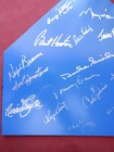 15 Former Brooklyn la Dodgers Autographed Dodger Blue Home Plate 