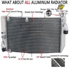 Fit 01 2006 Honda Cbr600 Cbr 600 F4 Cbr600 F4i Aluminum Motorcycle Radiator Us