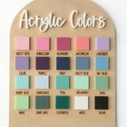 Personalized Wooden Birth Announcement Sign For Newborn - Baby Name   Milestone