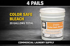 Spartan Color Safe Bleach 5 Gal 8 Pack Oxygen Laundry Commercial Bulk 700505