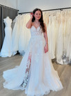 Beach Wedding Dress Sweetheart A Line Sleeveless Lace Boho White Bridal Gowns