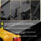 6 5ft 4-fold Frp Hard Truck Bed Tonneau Cover For 2007-2026 Toyota Tundra Wled