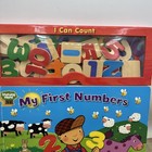 I Can Count  My First Numbers  Learning Wood 38 Wooden Numbers