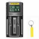 Intelligent Dual-slot Quick Battery Charger For Li-ion  Ni-mh  Aa  Aaa  18650  2
