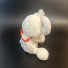 Fisher Price Puffalump Mouse Plush Candy Cane White Christmas Holiday 1987