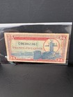 Series 681 25 Cents  Fine  Us Military Payment Certificate Rare
