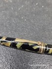 Wahl Eversharp Gold Seal Yellow Marble 14k Flexible Nib Lever Fill Fountain Pen