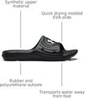Under Armour Ua Mens Locker Iv Slides Size 18 3023758-001 Black   White